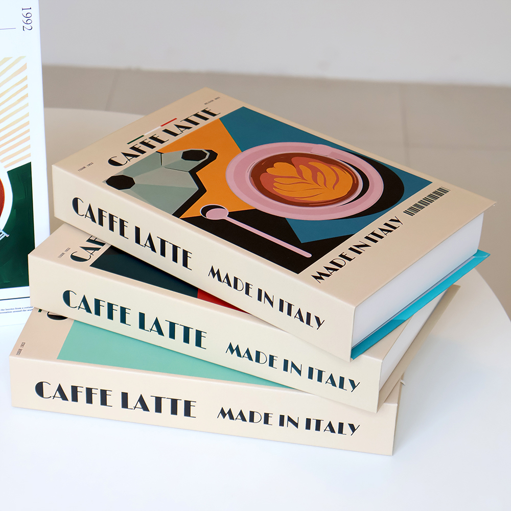 Coffee Lover Book Ornaments Lu - Interior Design Book ulasan dan harga