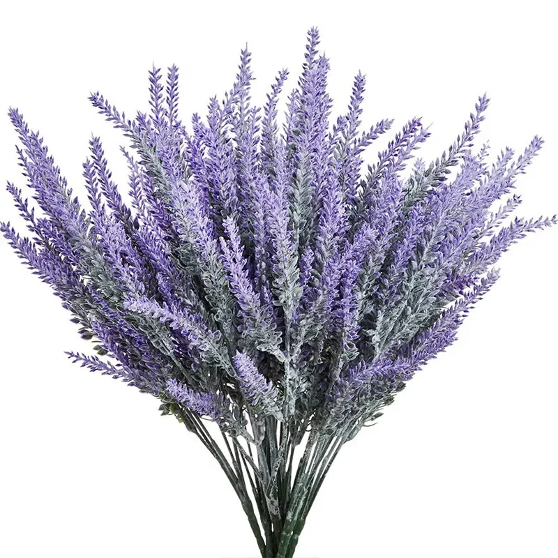 1 Bundle Purple Artificial Lav - Interior Design Office ulasan dan harga