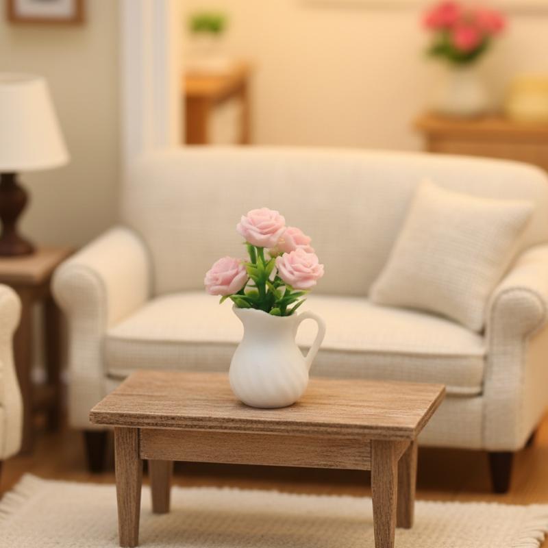 Dollhouse Green Potted Plants  - Interior Design Office ulasan dan harga