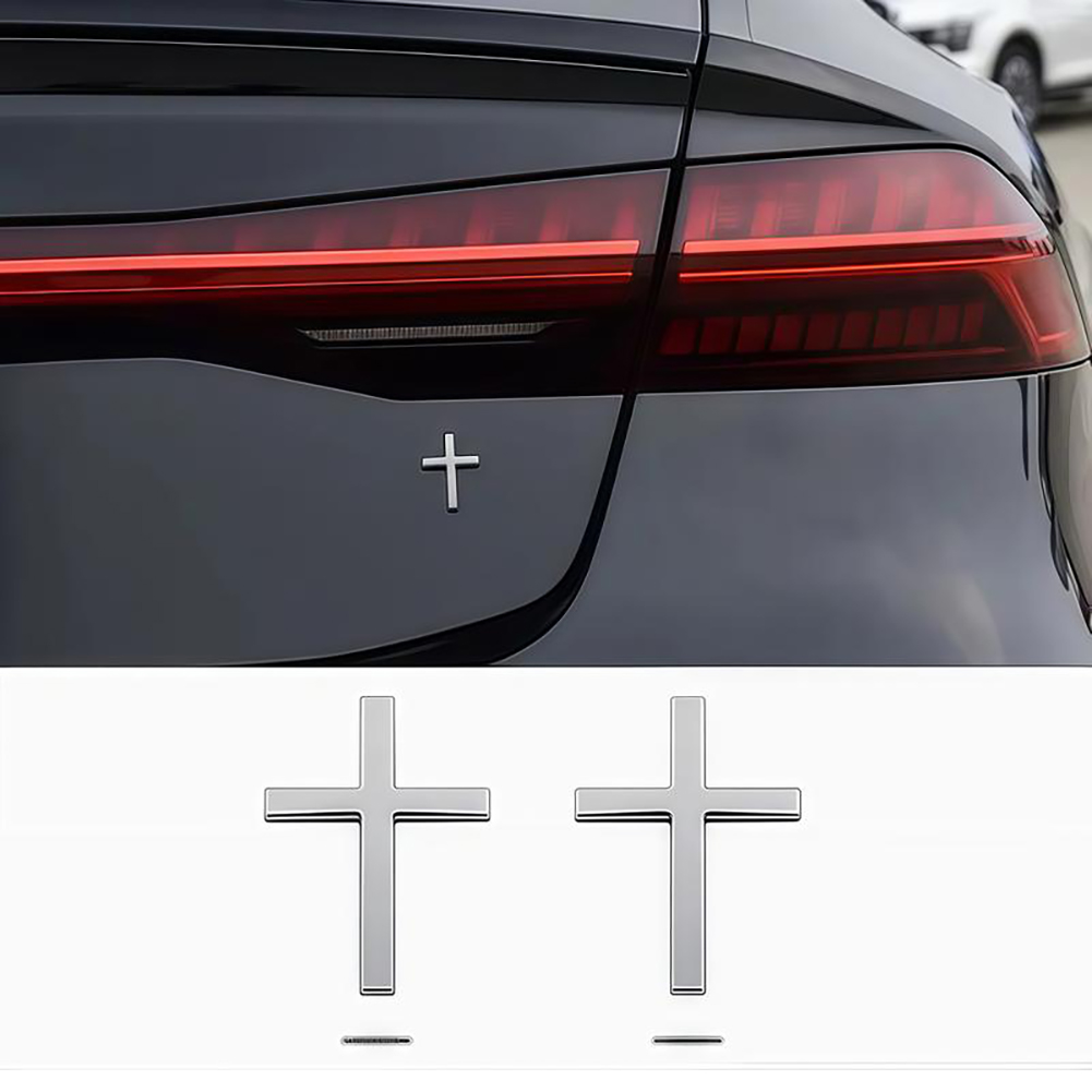 Christian Cross-Sticker SUV Ca - Interior Design Texture ulasan dan harga