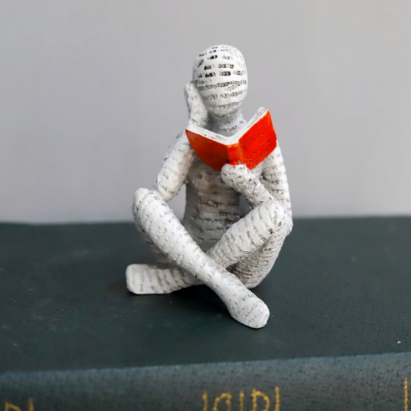 1Pc, Reading Paper Pulp Woman  - Interior Design Book ulasan dan harga
