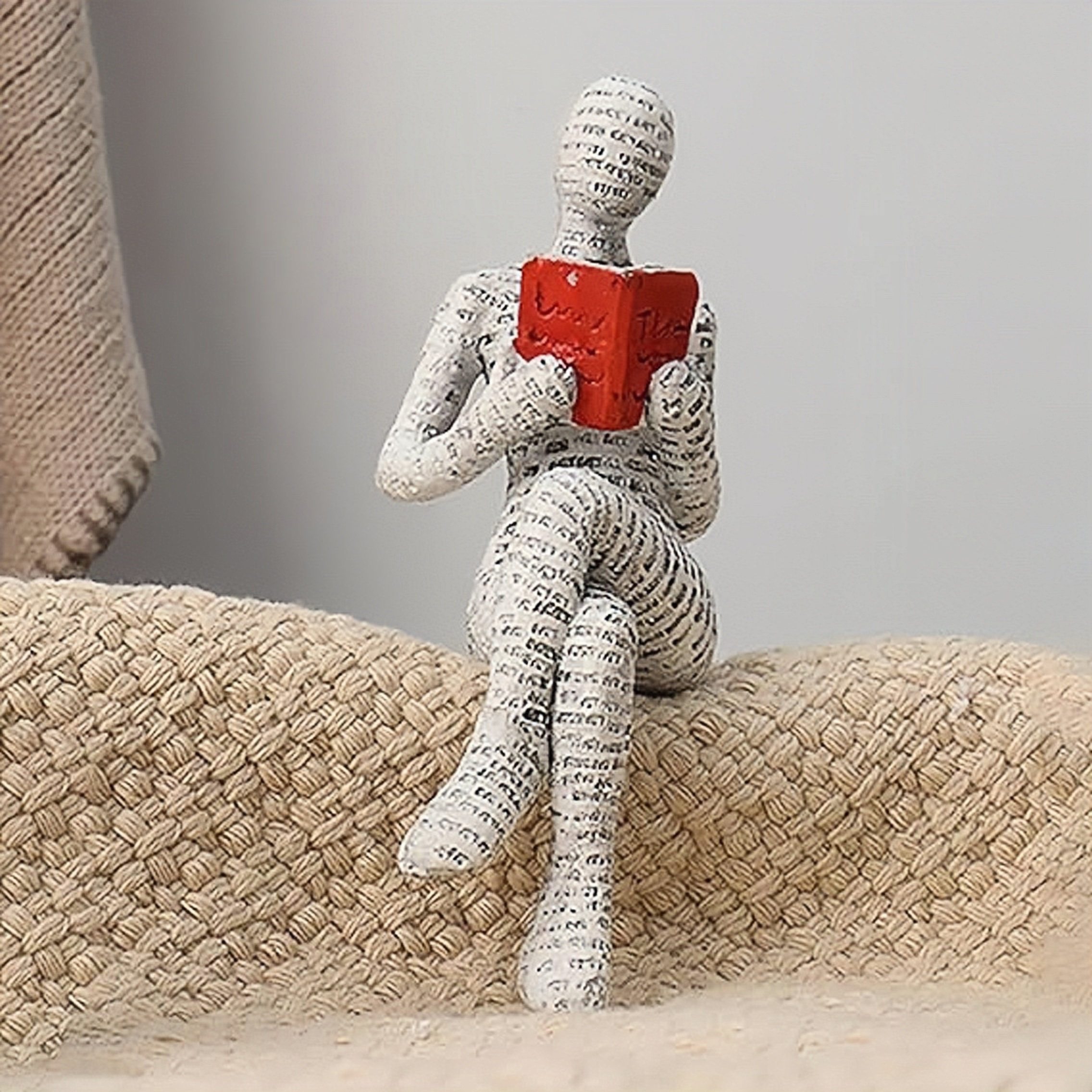 1Pc, Reading Paper Pulp Woman  - Interior Design Book ulasan dan harga