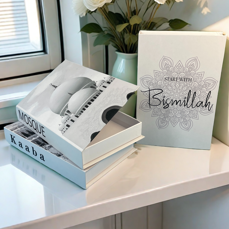 Islamic Luxury Fake Book Decor - Interior Design Book ulasan dan harga