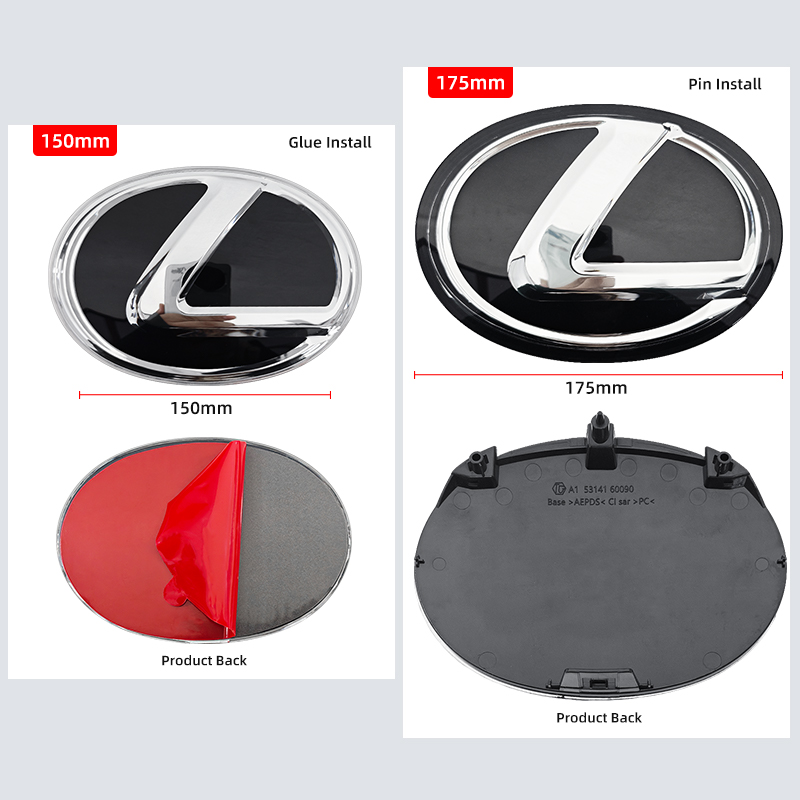 Interior Stickers 3D Car Front - Interior Design Logo ulasan dan harga
